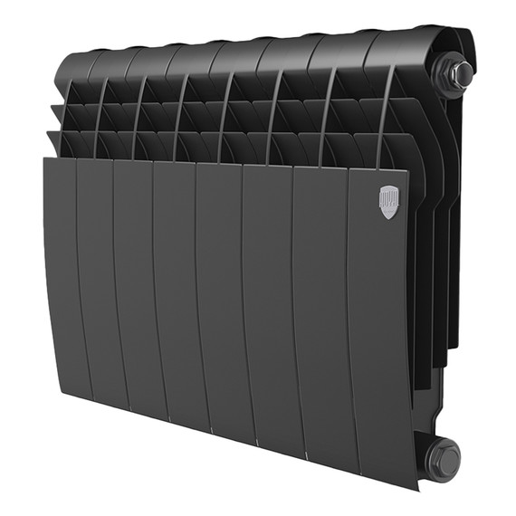 Радиатор Royal Thermo Biliner B 350 640x430 мм (8 секций) чёрный фото 
