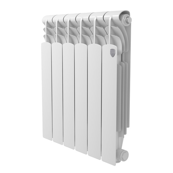 Радиатор Royal Thermo Revolution A 500 480x570 мм (6 секций) белый фото 