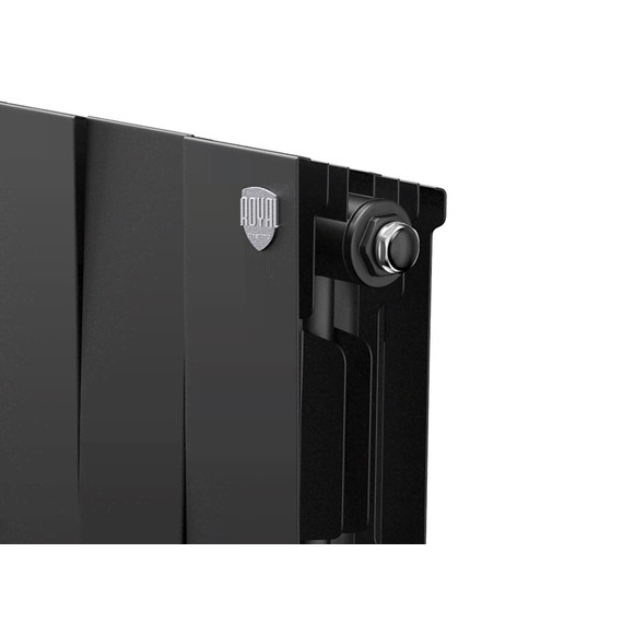Радиатор Royal Thermo PianoForte 200 Noir Sable 480x280 мм (6 секций) фото 3