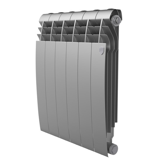 Радиатор Royal Thermo Biliner B 500 480x574 мм (6 секций) серый фото 