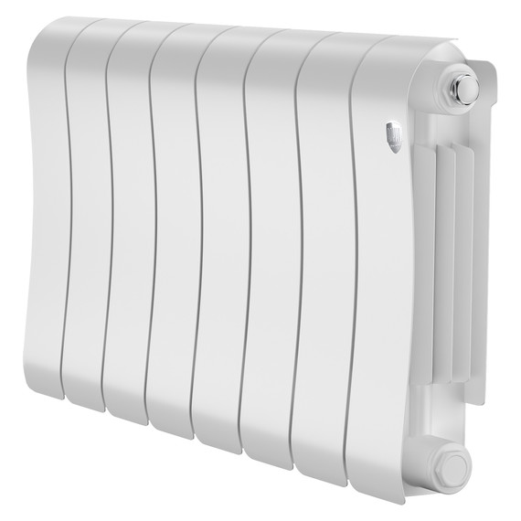 Радиатор Royal Thermo Infinity 300 Bianco Traffico 640x370 мм (8 секций) фото 