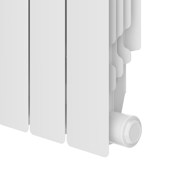 Радиатор Royal Thermo Revolution A 350 960x420 мм (12 секций) белый фото 5