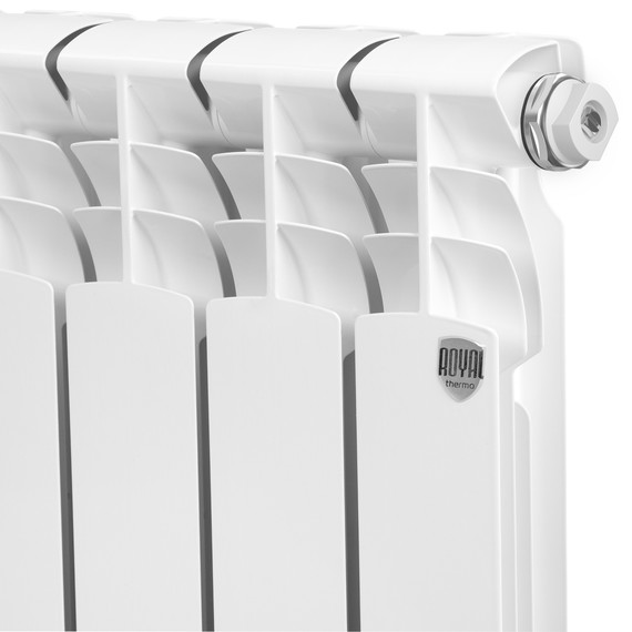 Радиатор Royal Thermo Vittoria 2.0 500 640x570 мм (8 секций) белый фото 3
