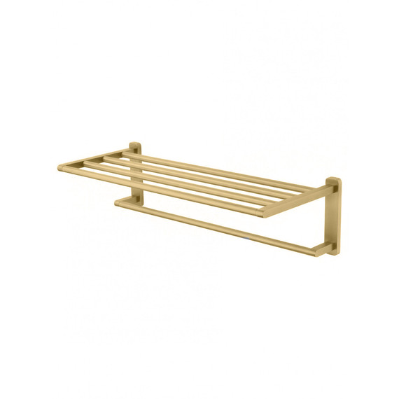 Полка для полотенец Wonzon & Woghand Graffity WW-9381-BG, цвет золото брашированное фото 