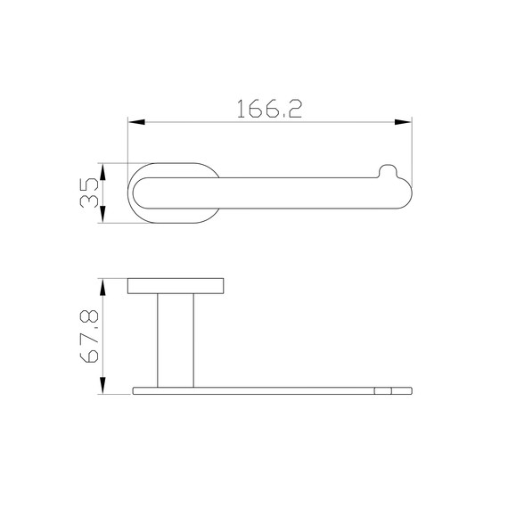 Держатель для туалетной бумаги Wonzon & Woghand First WW-8416 фото 2