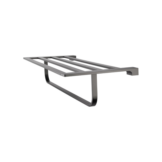 Полка для полотенец Wonzon & Woghand Eclipse WW-9181-GM, цвет тёмный графит брашированный фото 3