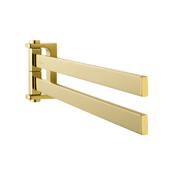 Держатель для полотенца Wonzon & Woghand Eclipse WW-9131-LG, цвет золото глянцевое фото 3