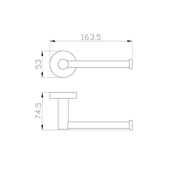 Держатель для туалетной бумаги Wonzon & Woghand Easy WW-8156 фото 3
