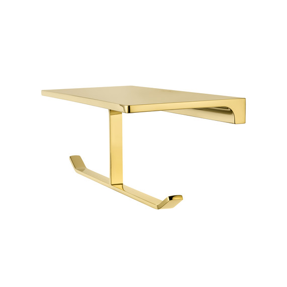 Держатель для туалетной бумаги Wonzon & Woghand Eclipse WW-9156-LG, цвет золото глянцевое фото 3