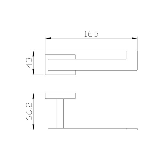 Держатель для туалетной бумаги Wonzon & Woghand Flat WW-9716 фото 4