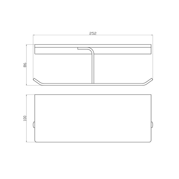 Держатель для туалетной бумаги Wonzon & Woghand Eclipse WW-9156 фото 4