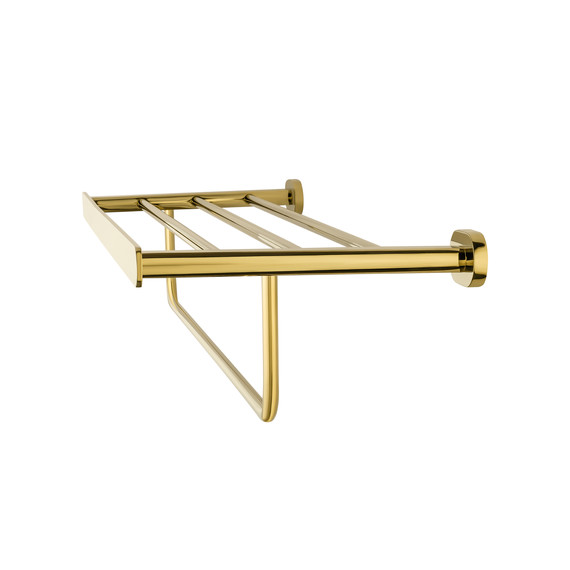 Полка для полотенец Wonzon & Woghand First WW-8481-LG, цвет золото глянцевое фото 3