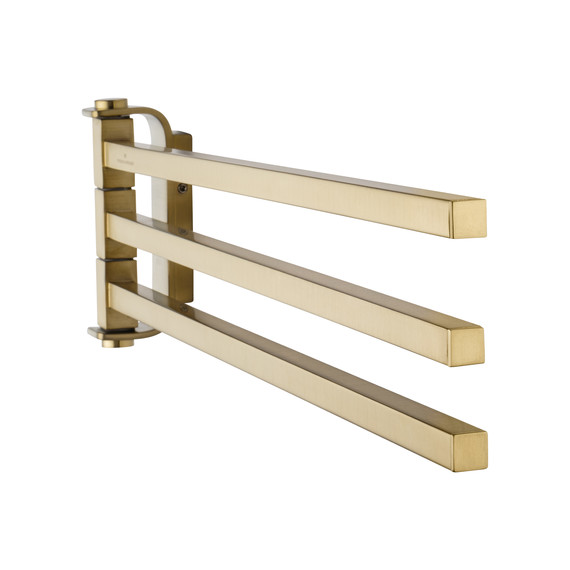 Держатель для полотенца Wonzon & Woghand Lotte WW-8341-BG, цвет золото брашированное фото 3