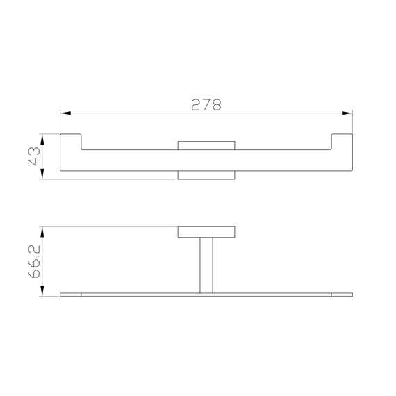 Держатель для туалетной бумаги Wonzon & Woghand Flat WW-9746 фото 4