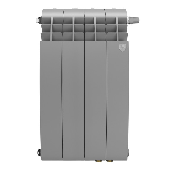Радиатор Royal Thermo BiLiner 500 Silver Satin VR80 320x574 мм (4 секции) фото 2