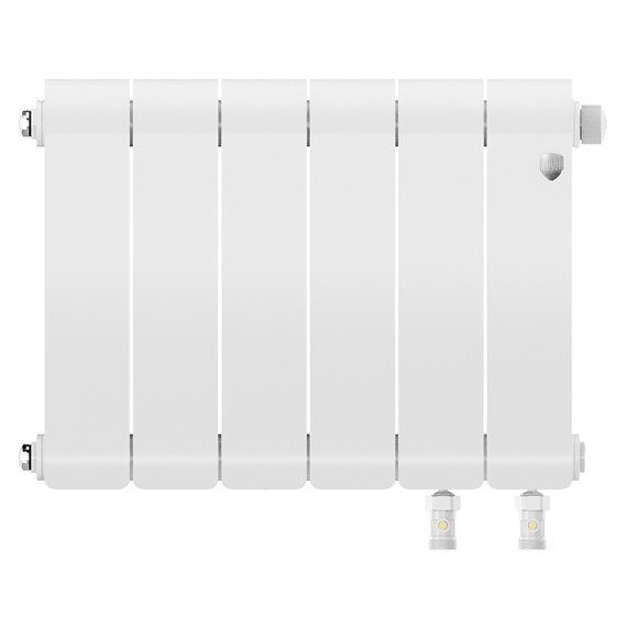 Радиатор Royal Thermo Infinity 300 Bianco Traffico VR80 480x370 мм (6 секций) фото 2