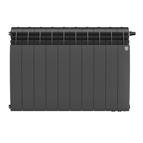 Радиатор Royal Thermo BiLiner 500 Noir Sable VR80 800x574 мм (10 секций) фото 2