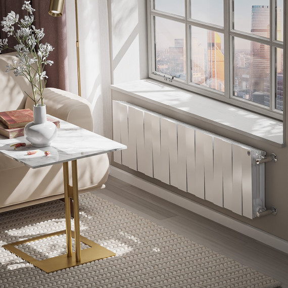 Радиатор Royal Thermo PianoForte 300 1280x380 мм (16 секций) белый фото 5