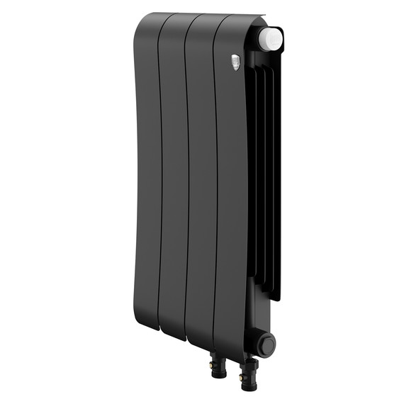 Радиатор Royal Thermo Infinity 500 Noir Sable VR80 320x591 мм (4 секции) фото 