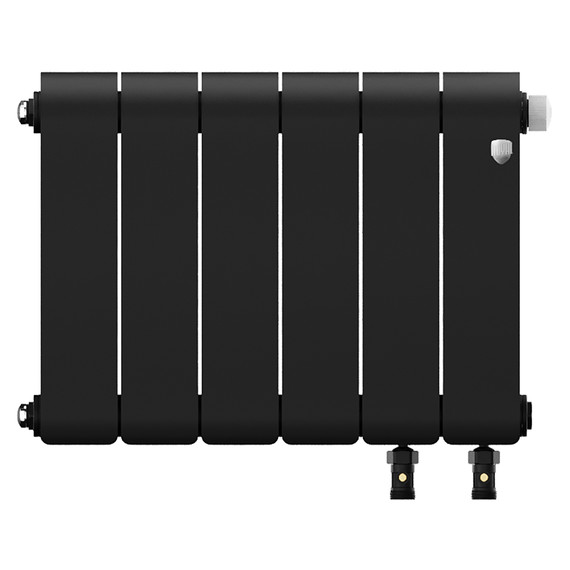 Радиатор Royal Thermo Infinity 300 Noir Sable VR80 480x370 мм (6 секций) фото 2