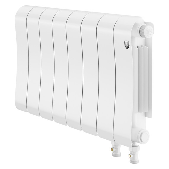 Радиатор Royal Thermo Infinity 300 Bianco Traffico VR80 640x370 мм (8 секций) фото 