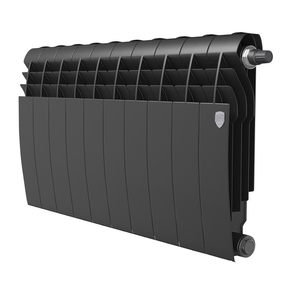 Радиатор Royal Thermo BiLiner 350 Noir Sable VR80 800x431 мм (10 секций) фото 