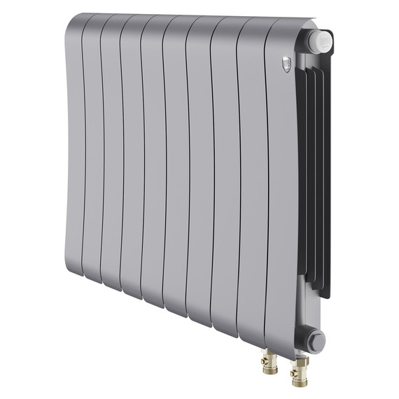 Радиатор Royal Thermo Infinity 500 Silver Satin VR80 800x591 мм (10 секций) фото 