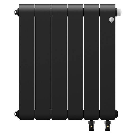 Радиатор Royal Thermo Infinity 500 Noir Sable VR80 480x591 мм (6 секций) фото 2