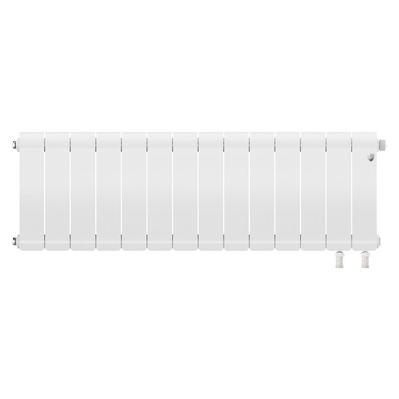 Радиатор Royal Thermo Infinity 300 Bianco Traffico VR80 1120x370 мм (14 секций) фото 2