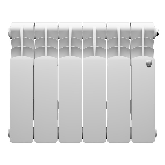Радиатор Royal Thermo Revolution B 350 480x415 мм (6 секций) белый фото 2