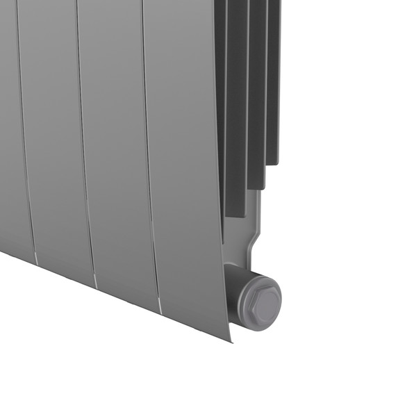 Радиатор Royal Thermo BiLiner 500 Silver Satin VR80 320x574 мм (4 секции) фото 5