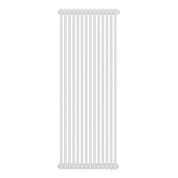 Вертикальный радиатор Royal Thermo Insignia VC3180 650x1800 мм (14 секций) белый фото 2