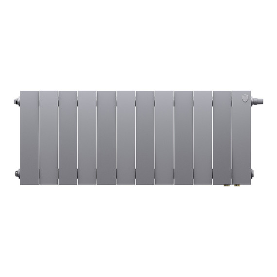 Радиатор Royal Thermo PianoForte 300 Silver Satin VDR80 960x380 мм (12 секций) фото 2