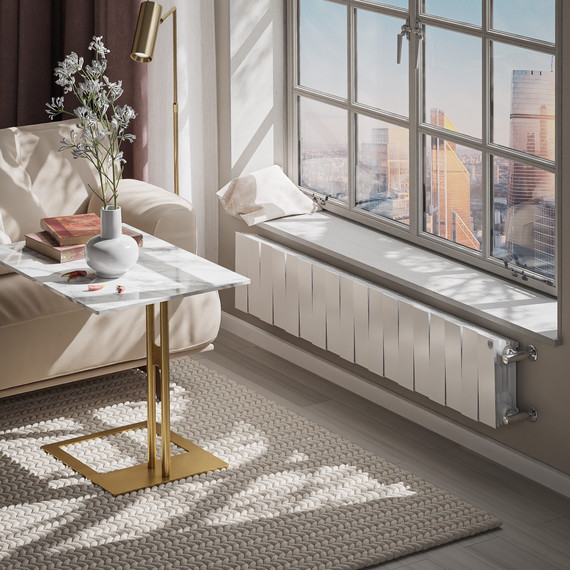 Радиатор Royal Thermo PianoForte 200 1440x280 мм (18 секций) белый фото 6