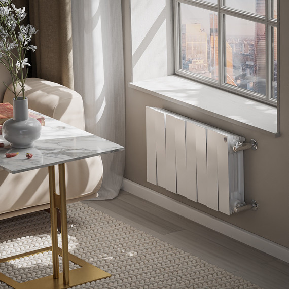 Радиатор Royal Thermo PianoForte 300 640x380 мм (8 секций) белый фото 5