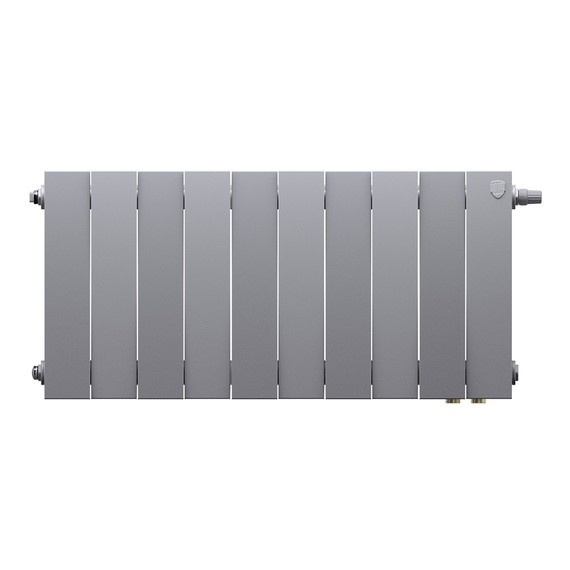 Радиатор Royal Thermo PianoForte 300 Silver Satin VDR80 800x380 мм (10 секций) фото 2