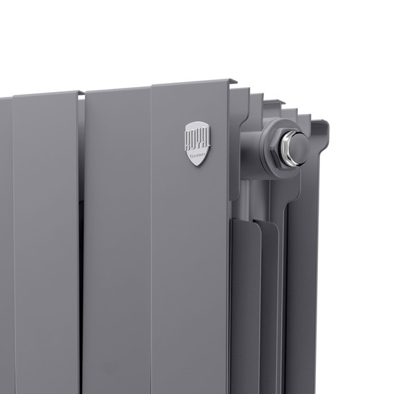 Радиатор Royal Thermo PianoForte 300 640x380 мм (8 секций) серый фото 4