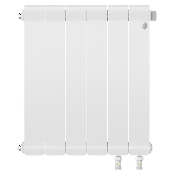 Радиатор Royal Thermo Infinity 500 Bianco Traffico VR80 480x591 мм (6 секций) фото 2