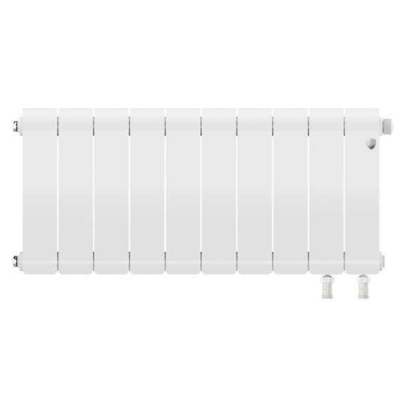 Радиатор Royal Thermo Infinity 300 Bianco Traffico VR80 800x370 мм (10 секций) фото 2