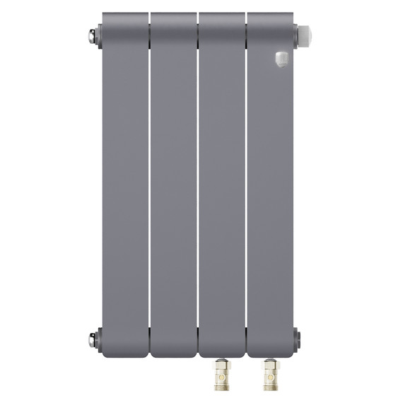Радиатор Royal Thermo Infinity 500 Silver Satin VR80 320x591 мм (4 секции) фото 2