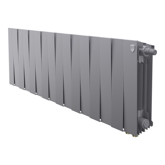 Радиатор Royal Thermo PianoForte 300 VR80 1280x380 мм (16 секций) серый фото 