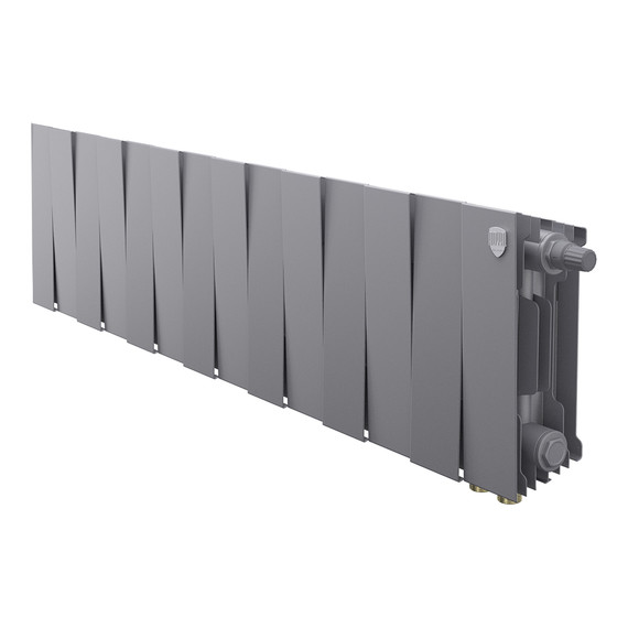 Радиатор Royal Thermo PianoForte 200 VR80 1120x280 мм (14 секций) серый фото 