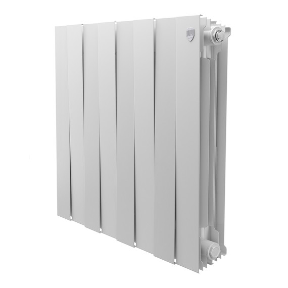 Радиатор Royal Thermo PianoForte 500 650x590 мм (8 секций) белый фото 
