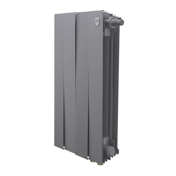 Радиатор Royal Thermo PianoForte 500 VR80 320x590 мм (4 секции) серый фото 