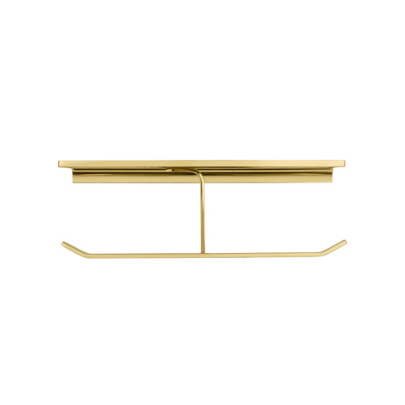 Держатель для туалетной бумаги Wonzon & Woghand Eclipse WW-9156-LG, цвет золото глянцевое фото 2