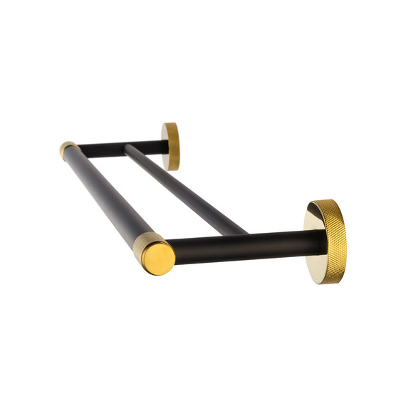 Полотенцедержатель Wonzon & Woghand Majestic WW-9211, цвет чёрный фото 3