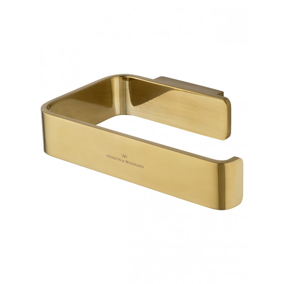 Держатель для туалетной бумаги Wonzon & Woghand Lotte WW-8316-BG, цвет золото брашированное фото 