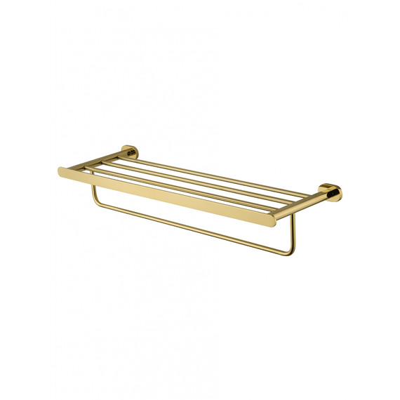 Полка для полотенец Wonzon & Woghand First WW-8481-LG, цвет золото глянцевое фото 