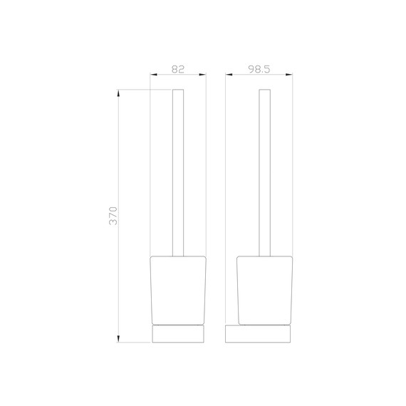 Ёршик для унитаза Wonzon & Woghand WW-9529 фото 2