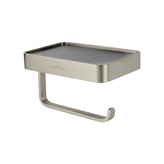 Держатель для туалетной бумаги Wonzon & Woghand Graffity WW-9366-BN, цвет никель брашированный фото 